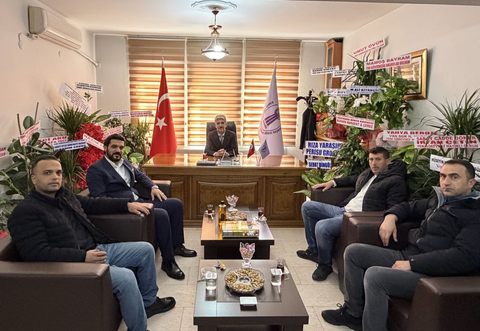 Bingöl Şoförler Odası Başkanı Sayın Selahattin Alparslan ve yönetimini